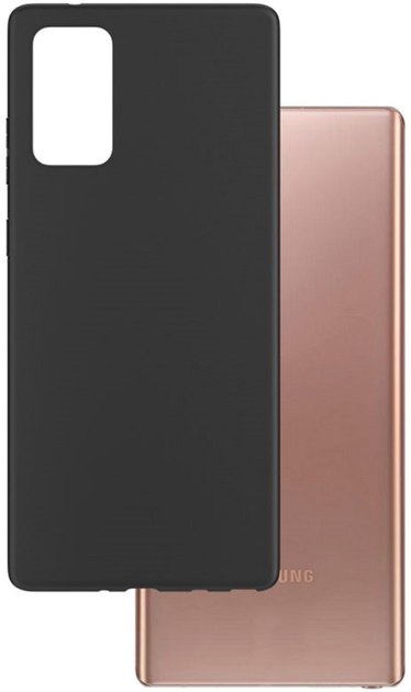 Etui plecki 3MK Matt Case do Samsung Galaxy Note 20 Black (5903108291132) - obraz 1