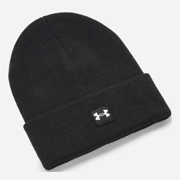 Шапка Under Armour UA Halftime Cuff черный, белый Муж OSFM 1373155-001 - Фото 1 Шапка Under Armour UA Halftime Cuff черный, белый Муж OSFM 1373155-001 - изображение 1