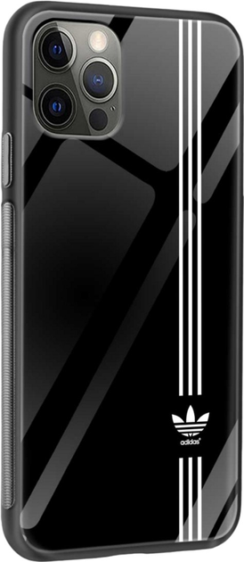 Etui z klapką Adidas OR Booklet Case do Apple iPhone 11 Pro White-black (8718846072892) - obraz 1