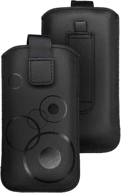 Etui Deko do Apple iPhone 5/5S/5C Black (5901737181183) - obraz 1