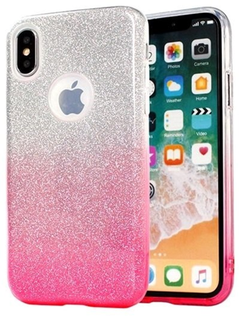 Etui plecki Glitter do Samsung Galaxy S20 Plus Pink (5900217337003) - obraz 1