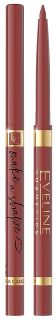 Kredka do ust Eveline Make A Shape Automatic Lip Liner 01 Milk Candy 1g (5903416027195) - obraz 1