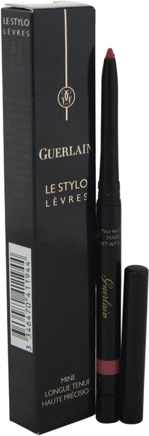 Kredka do ust Guerlain Le Stylo Levres Lasting Colour High Precision Lip Liner 63 Rose de Mai 2.5 g (3346470411944) - obraz 1