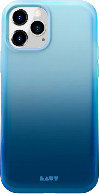 Etui plecki Laut Huex Fade do Apple iPhone 12/12 Pro Blue (4895206917872) - obraz 1