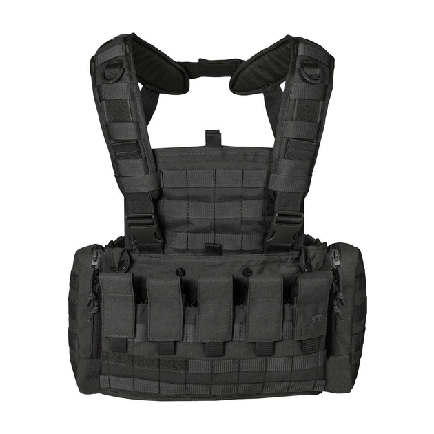 Розвантажувальний жилет Tasmanian Tiger Chest RIG MK2 M4 Black (TT 7160.040) - зображення 2