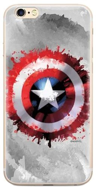 Etui plecki Marvel Captain America 019 do Huawei P Smart Grey (5902980006575) - obraz 1