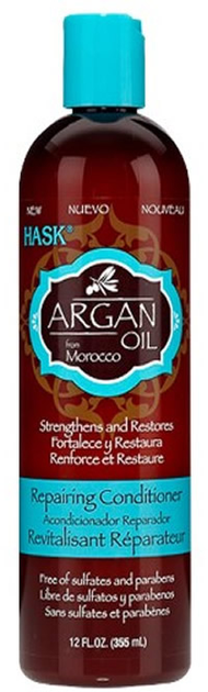 Odżywka odbudowująca włosy Hask Argan Oil Repairing Conditioner 355 ml (71164343265) - obraz 1
