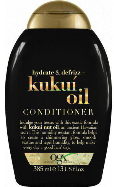 Odżywka do włosów Ogx Kukui Oil Anti-Frizz Hair Conditioner 385 ml (22796974228) - obraz 1