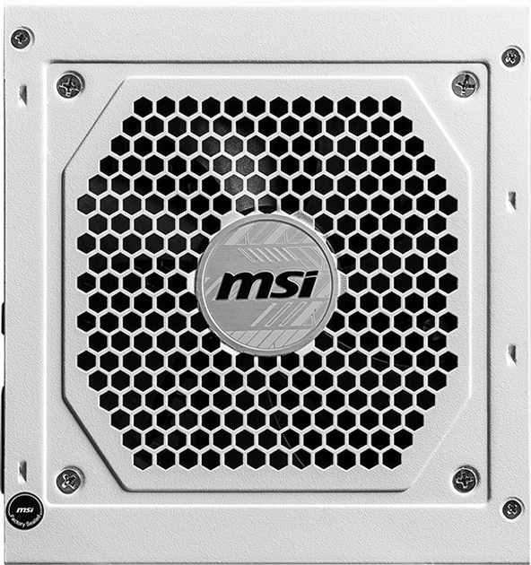 Zasilacz MSI MAG A850GL PCIE5 850W White (306-7ZP8A24-CE0) - obraz 4