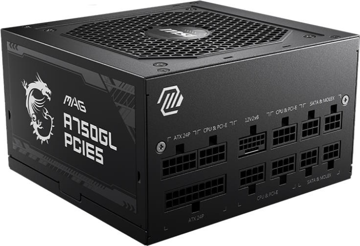 Блок питания MSI MAG A750GL PCIE5 750W (306-7ZP8B11-CE0) - изображение 1