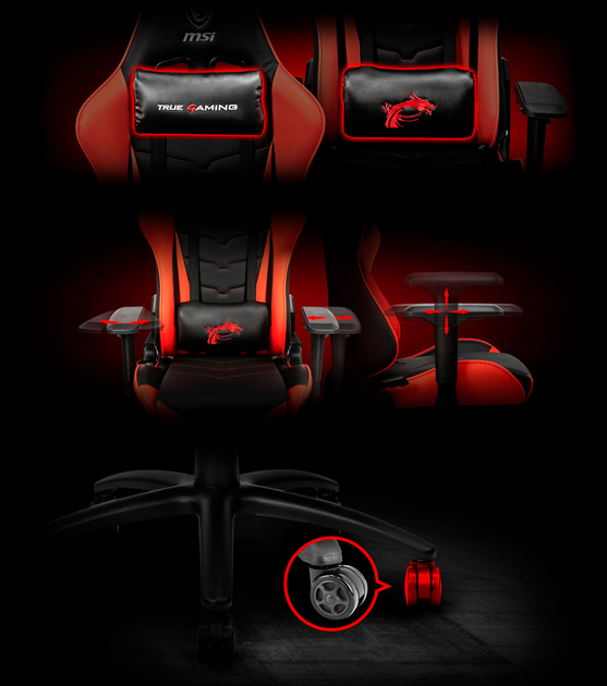 Fotel gamingowy MSI MAG CH120 X (9S6-B0Y10D-017) - obraz 7