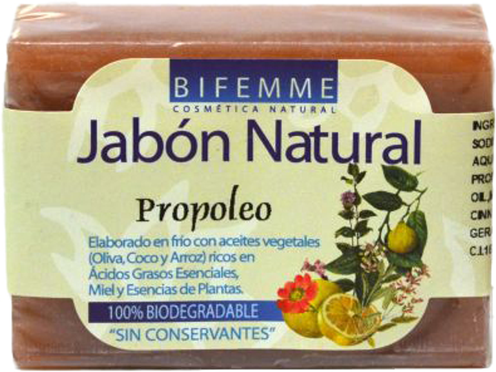 Mydło Ynsadiet Jabon Natural Propoleo 100 g (8412016351670) - obraz 1