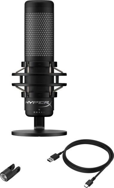 Микрофон HyperX QuadCast S (HMIQ1S-XX-RG/G / 4P5P7AA) – фото