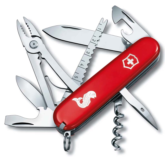 Нож Victorinox Angler Red (1.3653.72) - изображение 1