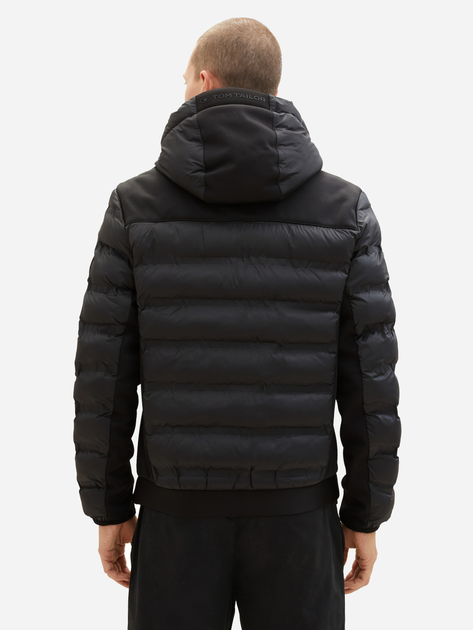 Куртка зимняя короткая мужская Tom Tailor 1037341 M Черная ...