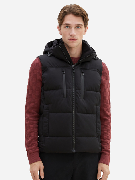 Жилет Tom Tailor 1037355 S Черный (4067261262277) – в интернет-магазине ...