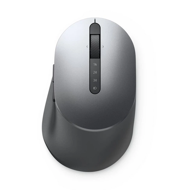 Мышь беспроводная Dell MS5320W, Gray, Bluetooth / USB, оптическая, 1600 dpi, 7 кнопок, 1xAA (570-ABHI) - изображение 2