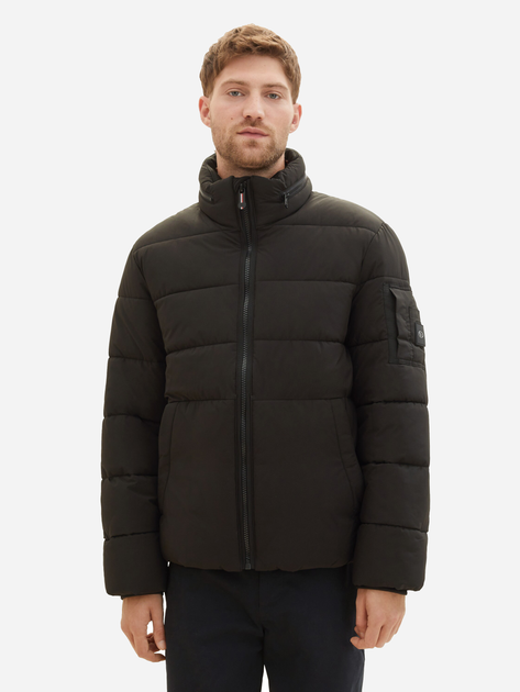 Куртка зимняя короткая мужская Tom Tailor 1037336 L Черная ...