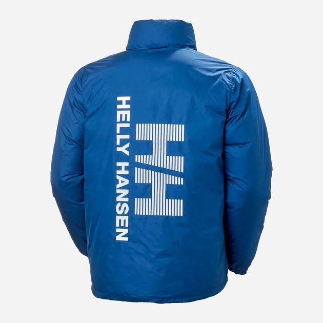 Пуховик зимний короткий мужской двусторонний Helly Hansen Hh