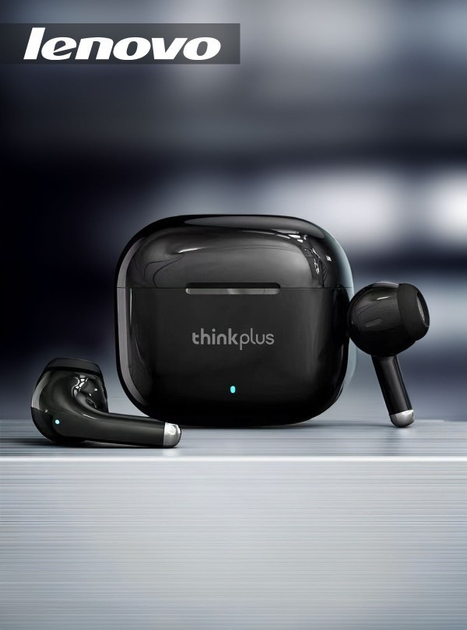 Беспроводные наушники Thinkplus Lenovo LP40 PRO TWS Black купить в ...