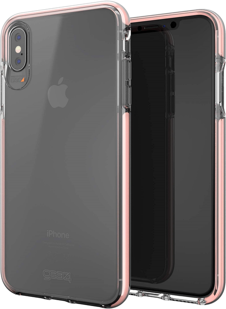 Панель Gear4 D3O Piccadilly для Apple iPhone Xs Max Рожеве золото (4895200205449) - зображення 1