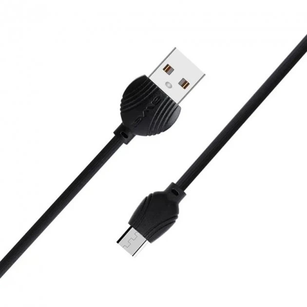 Кабель для зарядки Awei CL-61 Micro-Usb 1м black - Фото 2 Кабель для зарядки Awei CL-61 Micro-Usb 1м black - изображение 2