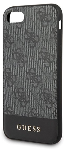 Etui plecki Guess 4G Stripe Collection do Apple iPhone 7/8 Grey (3700740471289) - obraz 3