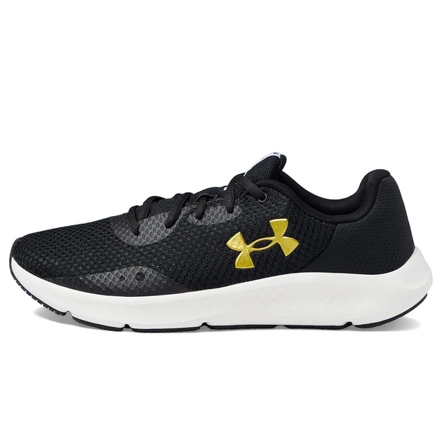 Кроссовки Under Armour Charged Pursuit 3 Black/Black/Metallic Gold, 48.5 (320 мм) (11846107) - Фото 4 Кроссовки Under Armour Charged Pursuit 3 Black/Black/Metallic Gold, 48.5 (320 мм) (11846107) - изображение 4