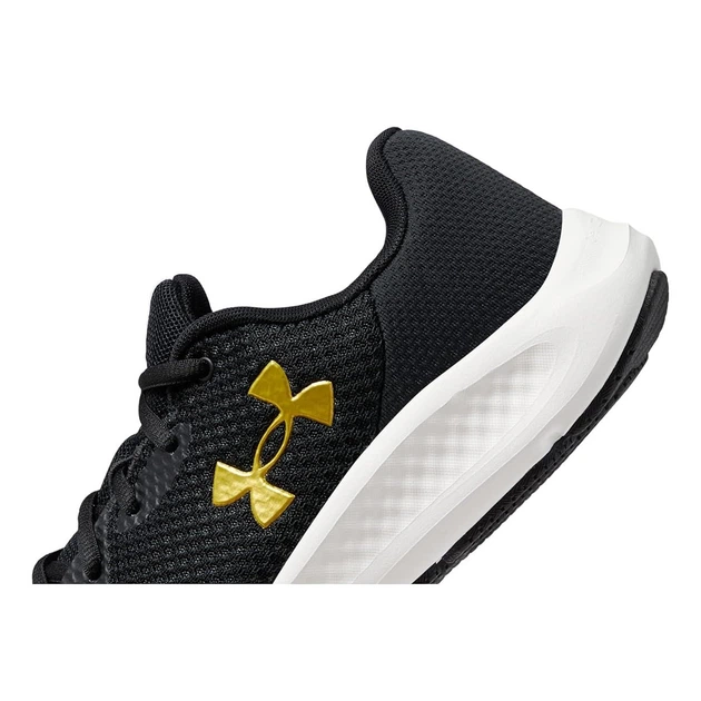 Кроссовки Under Armour Charged Pursuit 3 Black/Black/Metallic Gold, 48.5 (320 мм) (11846107) - Фото 5 Кроссовки Under Armour Charged Pursuit 3 Black/Black/Metallic Gold, 48.5 (320 мм) (11846107) - изображение 5