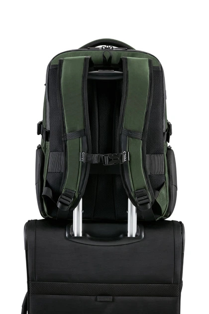 Рюкзак 15.6" Samsonite BIZ2GO GREEN/DARK GREEN 43x32x21 KI1*04005 - Фото 6 Рюкзак 15.6" Samsonite BIZ2GO GREEN/DARK GREEN 43x32x21 KI1*04005 - изображение 6