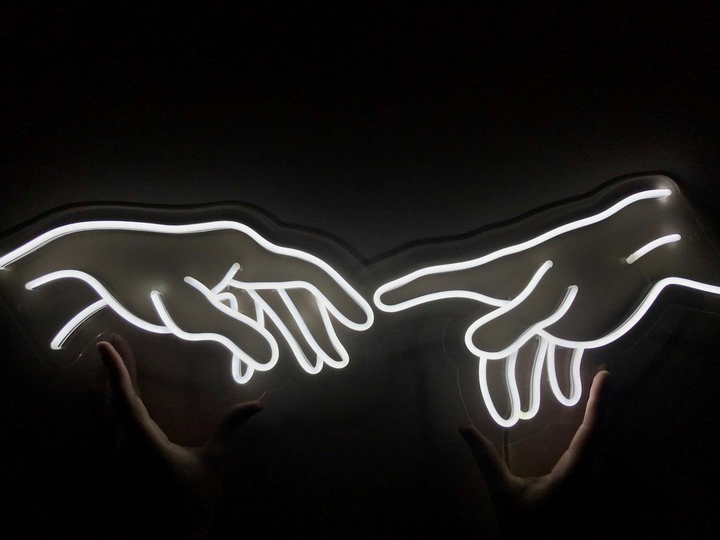 Неоновая вывеска NeonLightning «Прикосновение» – фото, отзывы ...