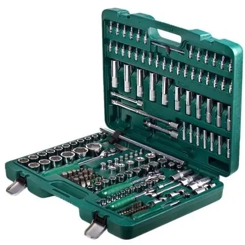 Универсальный набор инструментов Top Tools 172Set для дома и авто, с трещёткой, битами, головками, в кейсе - изображение 8