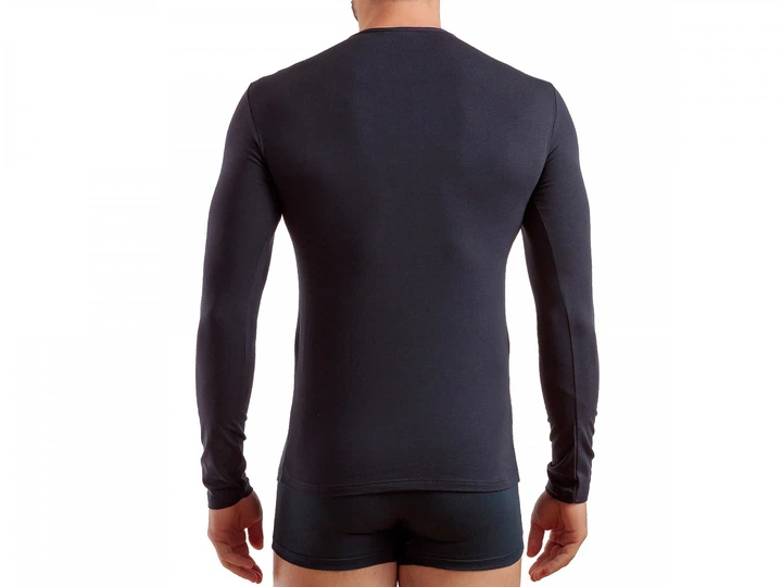 Лонгслив мужской EnricoCoveri ET1004 M Синий - изображение 2