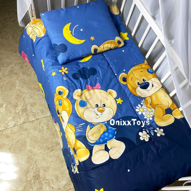 Ясельные одеяла 110x140 см | купить одеяло в кроватку новорожденному