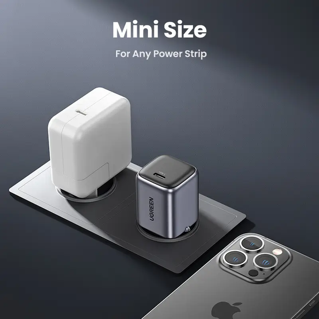 Мережевий зарядний пристрій UGREEN CD318 Nexode mini 20W Charger EU (UGR-90664) (UGR-90664) - зображення 5