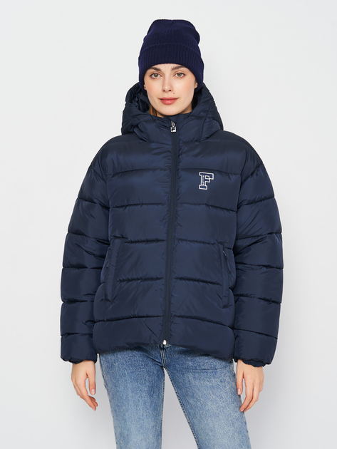 Куртка зимняя женская Fila 122984-Z4 46-48 Темно-синяя (0990050694925 ...