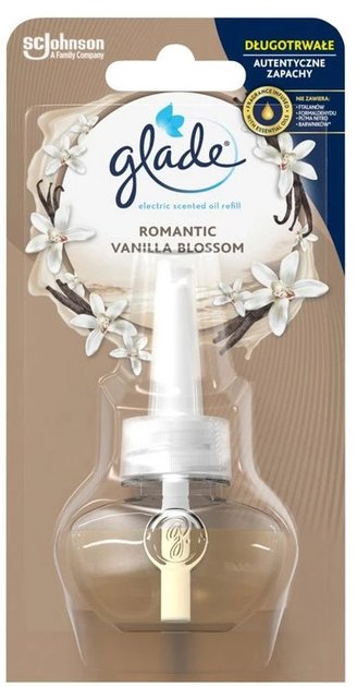 Wkład do odświeżacza powietrza Glade Romantic Vanilla Blossomi 20 ml (5000204117042) - obraz 1