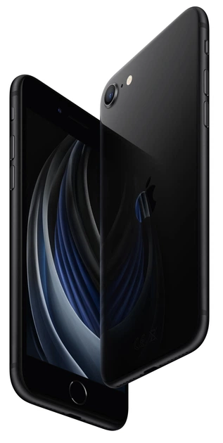 iPhone SE BLACK 64GB 箱付き Мобильный телефон Apple iPhone SE 64GB 2020 Black Slim Box (MHGP3