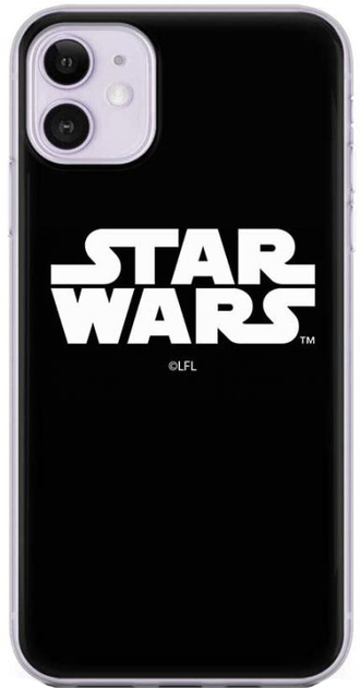 Etui plecki Disney Star Wars 001 do Samsung Galaxy A40 Black (5902980431964) - obraz 1