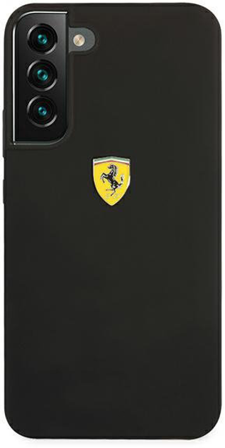 Etui plecki Ferrari On Track Silicone do Samsung Galaxy S22 Black (3666339045098) - obraz 1