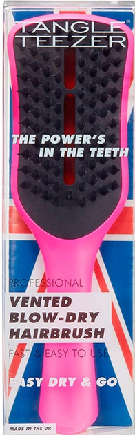 Szczotka do włosów Tangle Teezer Easy Dry & Go Shocking Cerise do stylizacji (5060630047825) - obraz 4