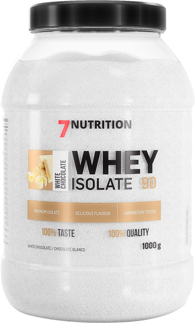 Протеїн 7Nutrition Whey Isolate 90 1000 г White Chocolate (5907222544099) - зображення 1