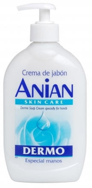 Mydło w płynie Anian Dermo Liquid Hands Soap 500 ml (8414716000650) - obraz 1