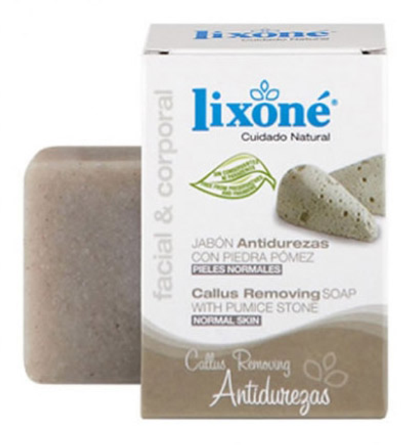 Mydło pumeksowe Lixone Callus Removing Soap With Pumice Stone 125 g (8411905008602) - obraz 1