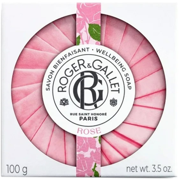 Мило Roger & Gallet Rose Scented Soap 100 г (3701436910037) - зображення 1