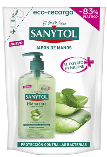 Mydło Sanytol Moisturizing Hand Soap Refill 200 ml (8411135005358) - obraz 1