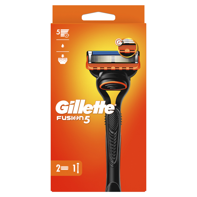 Станок для бритья мужской (Бритва) Gillette Fusion5 с 2 сменными ...