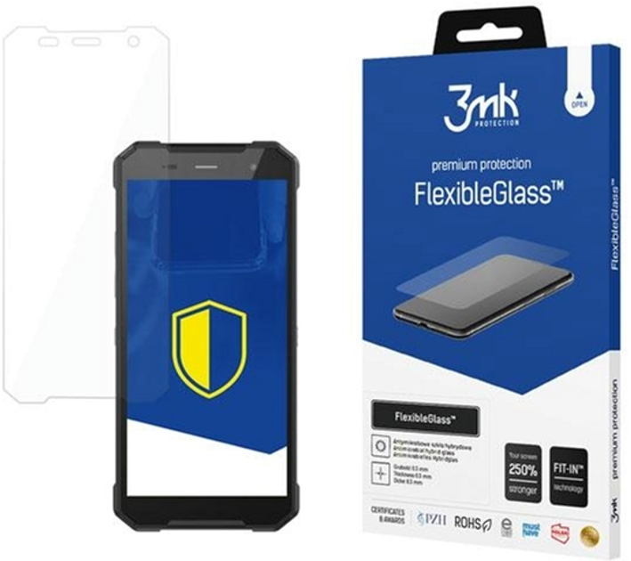 Szkło hybrydowe 3MK FlexibleGlass dla Hammer Explorer Plus Eco (5903108485548) - obraz 1