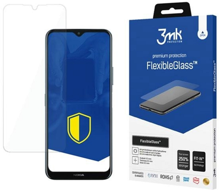 Szkło hybrydowe 3MK FlexibleGlass dla Nokia G50 5G (5903108437585) - obraz 1