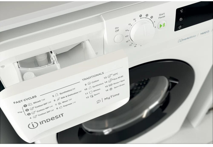 Pralka Indesit MTWE 81495 WK EE - obraz 10